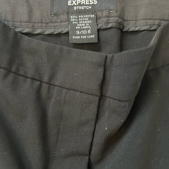 Express wide leg Elegant Black Women's Pants - Picture 4 of 6